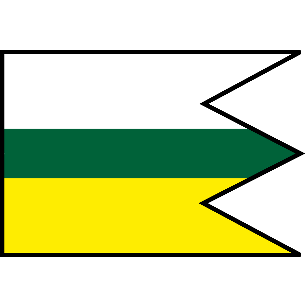 Flag of Drňa, Region of Banská Bystrica