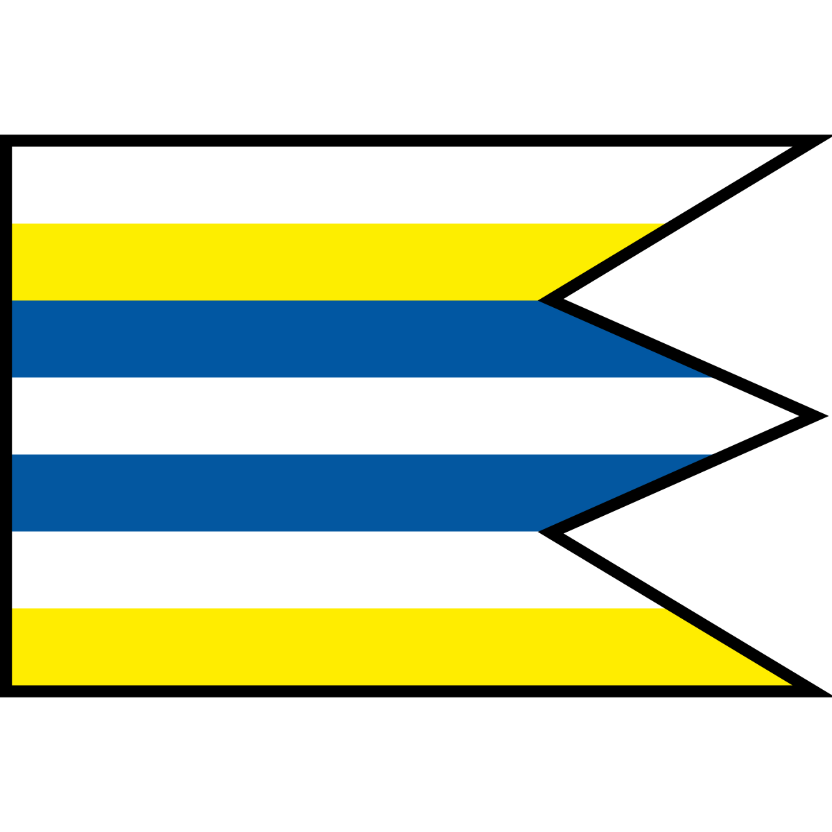 Flag of Družstevná pri Hornáde, Region of Košice