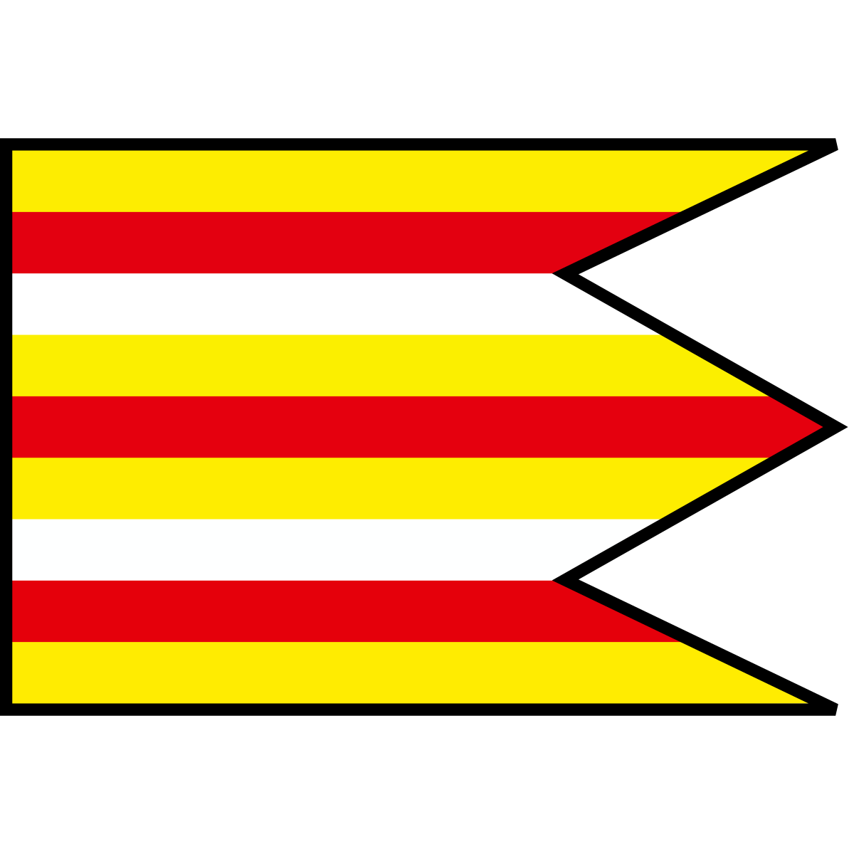 Flag of Drženice, Region of Nitra