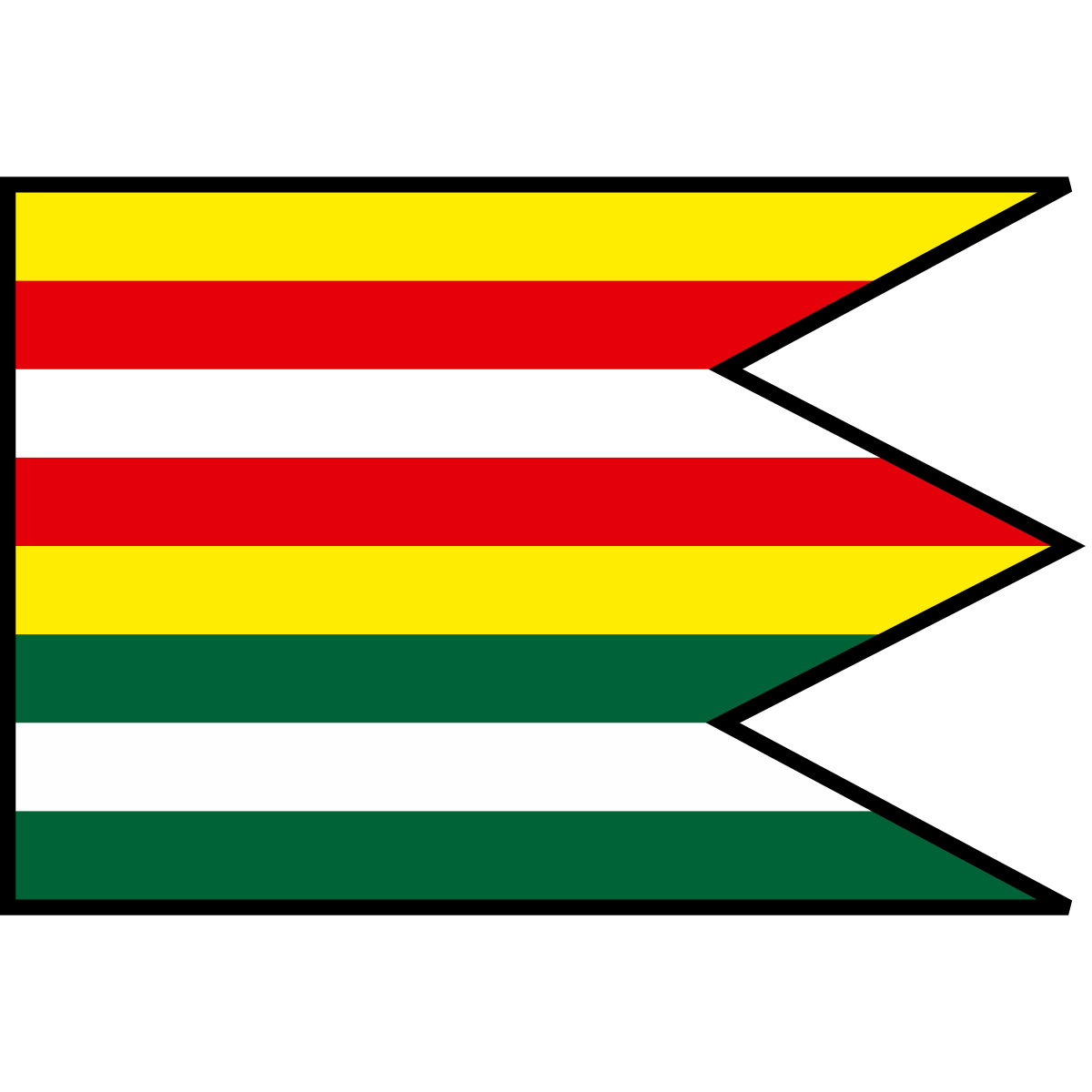 Flag of Držkovce, Region of Banská Bystrica