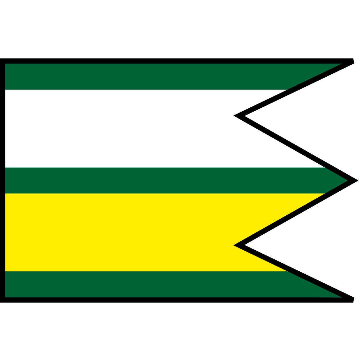 Flag of Ďubákovo, Region of Banská Bystrica