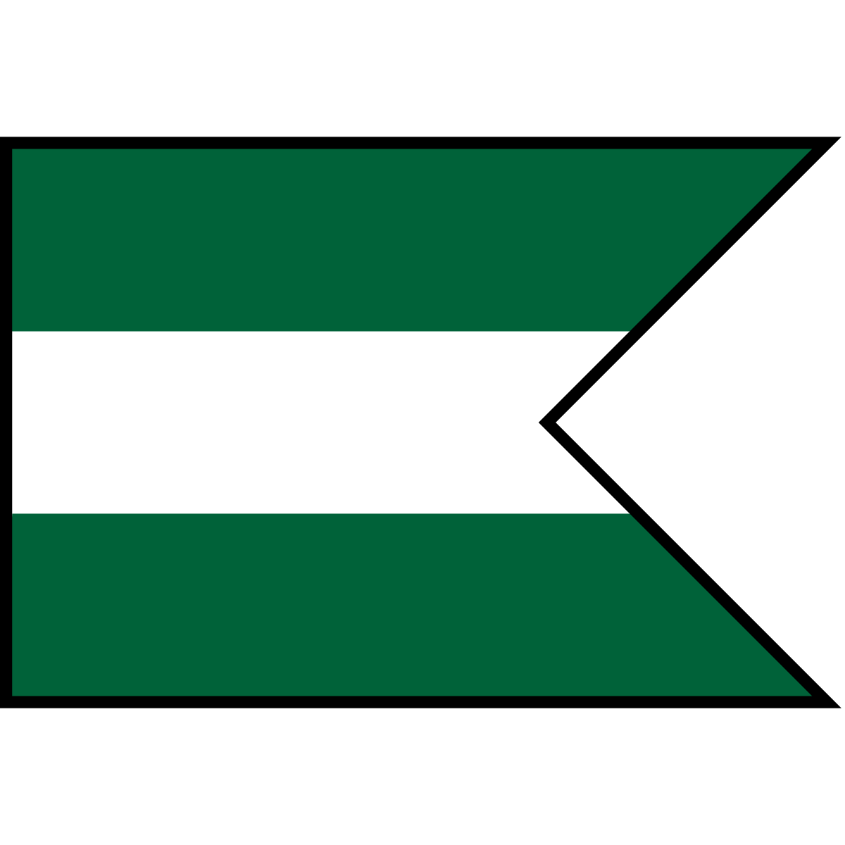 Flag of Dubie, Region of Žilina