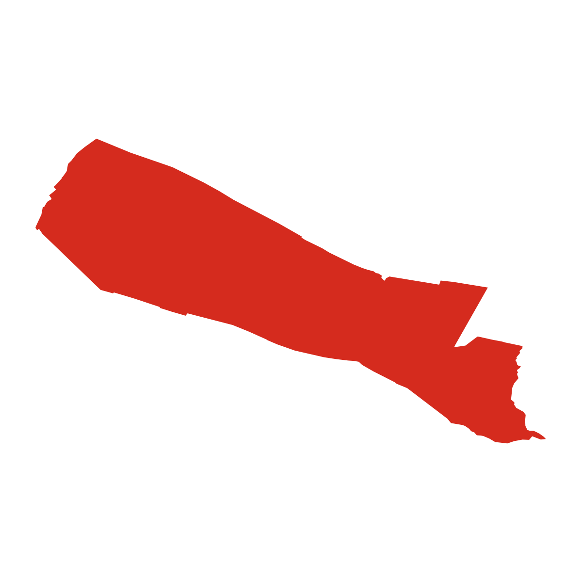 Dubovany city boundary