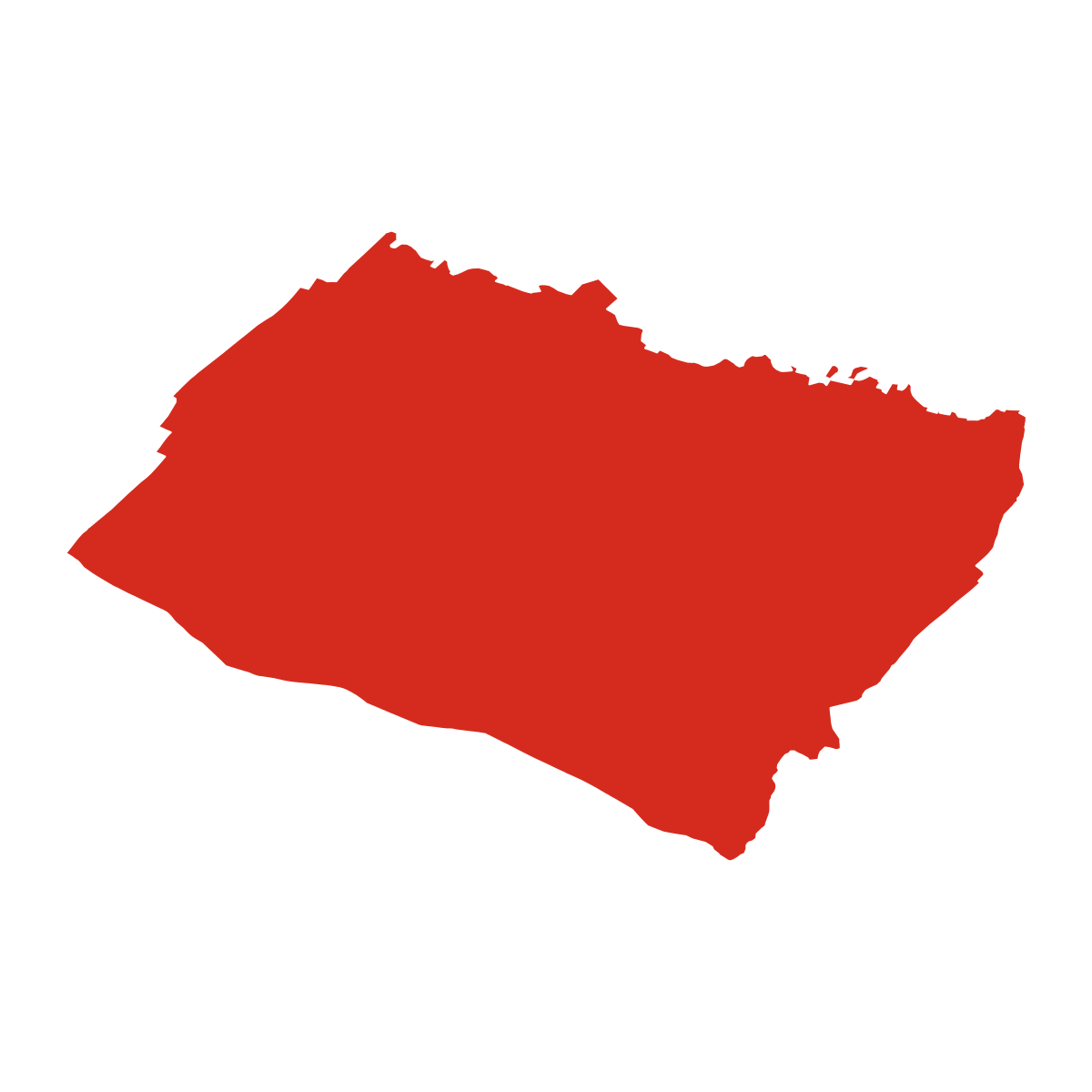 Dubovce city boundary