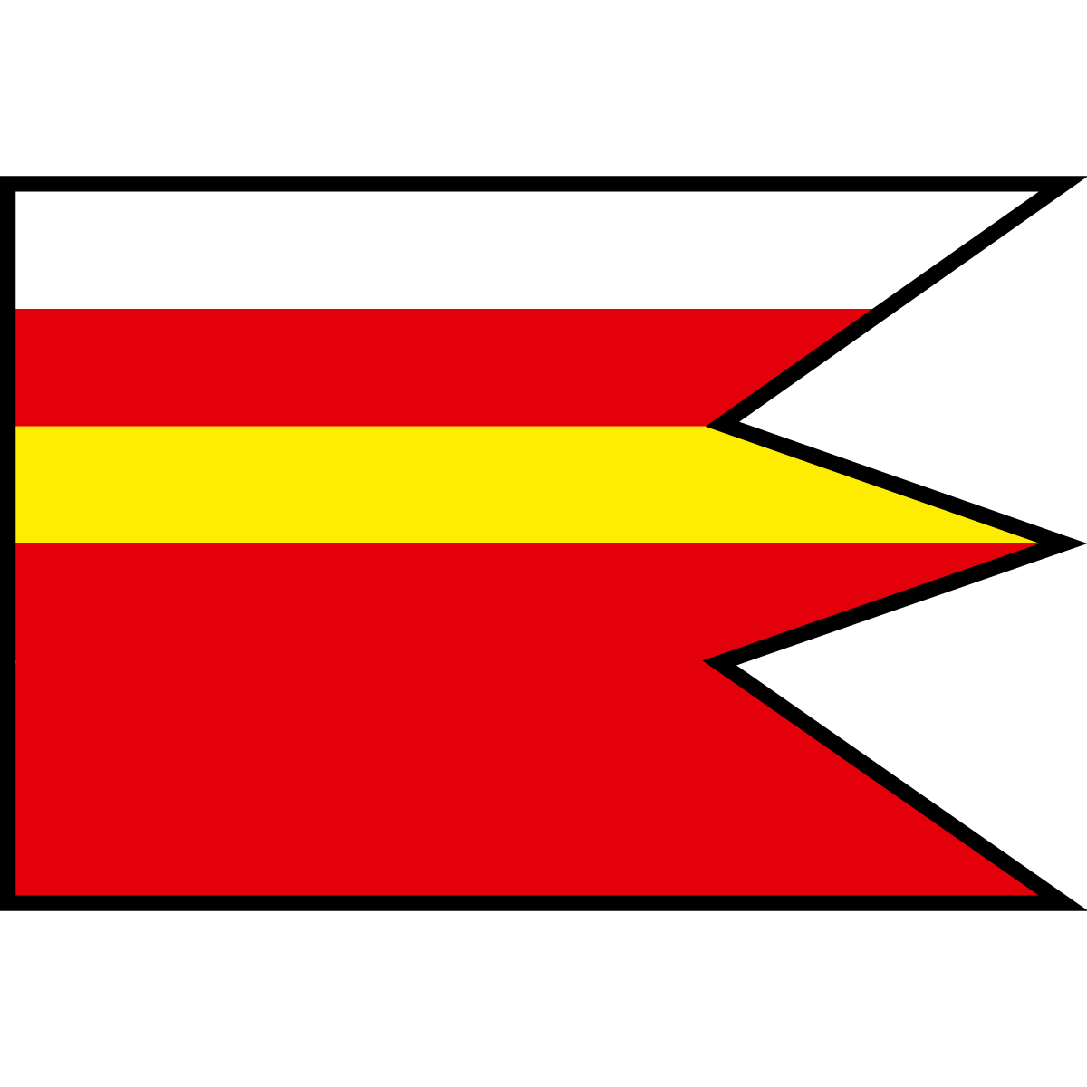 Flag of Dubovec, Region of Banská Bystrica