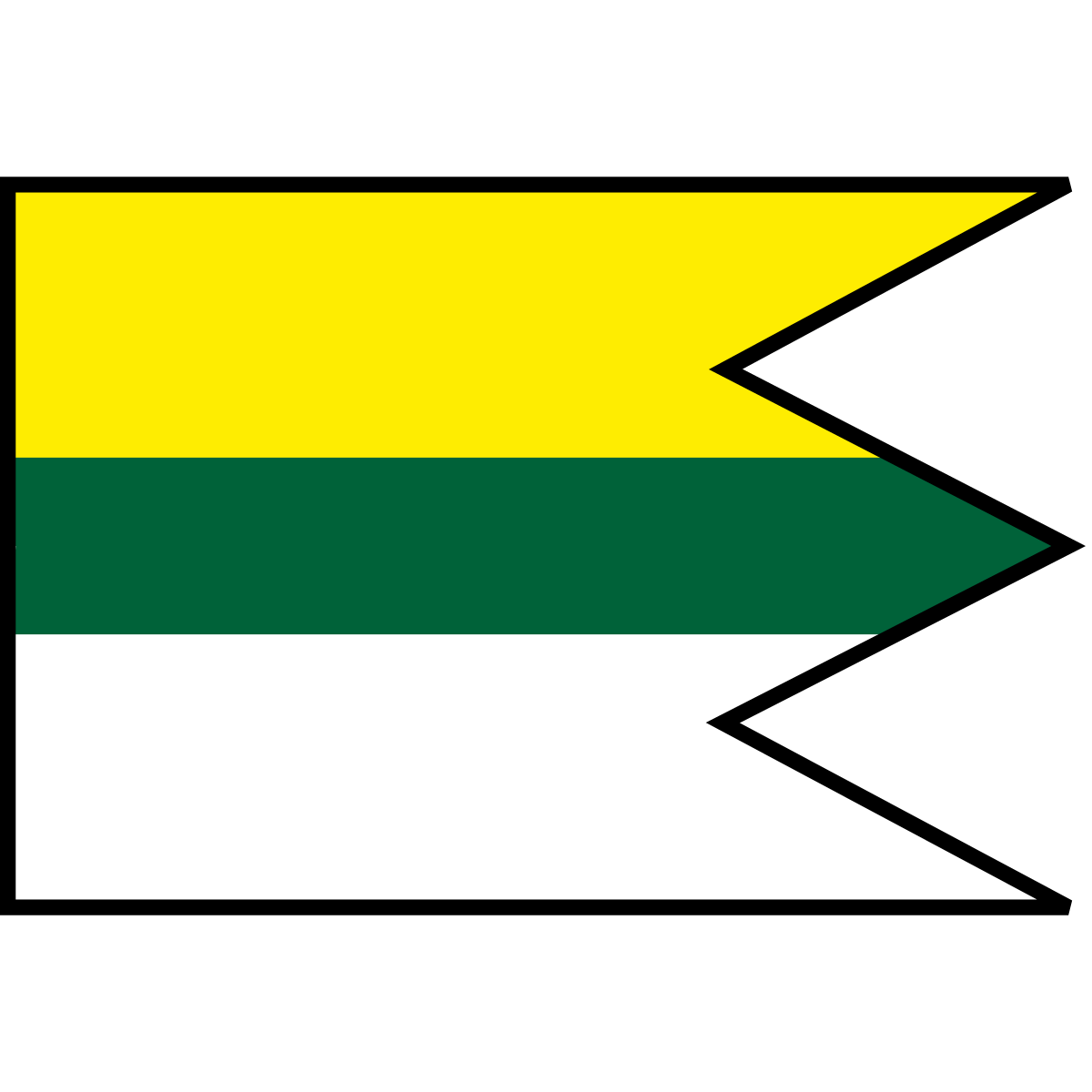 Flag of Dúbravy, Region of Banská Bystrica