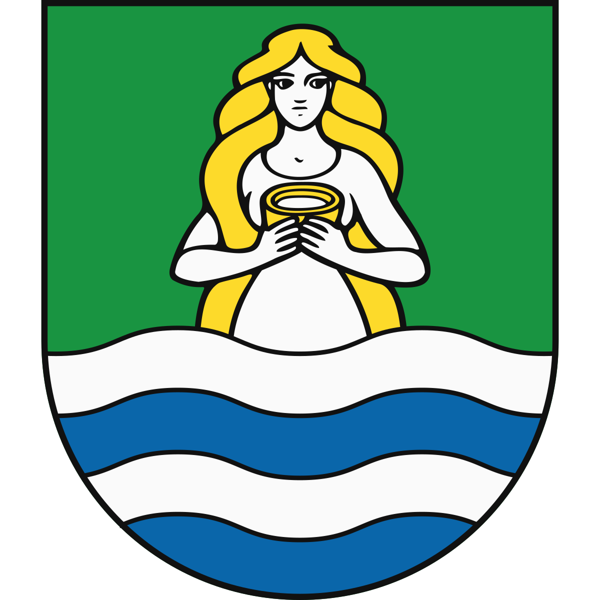 Coat of arms of Dudince, Region of Banská Bystrica