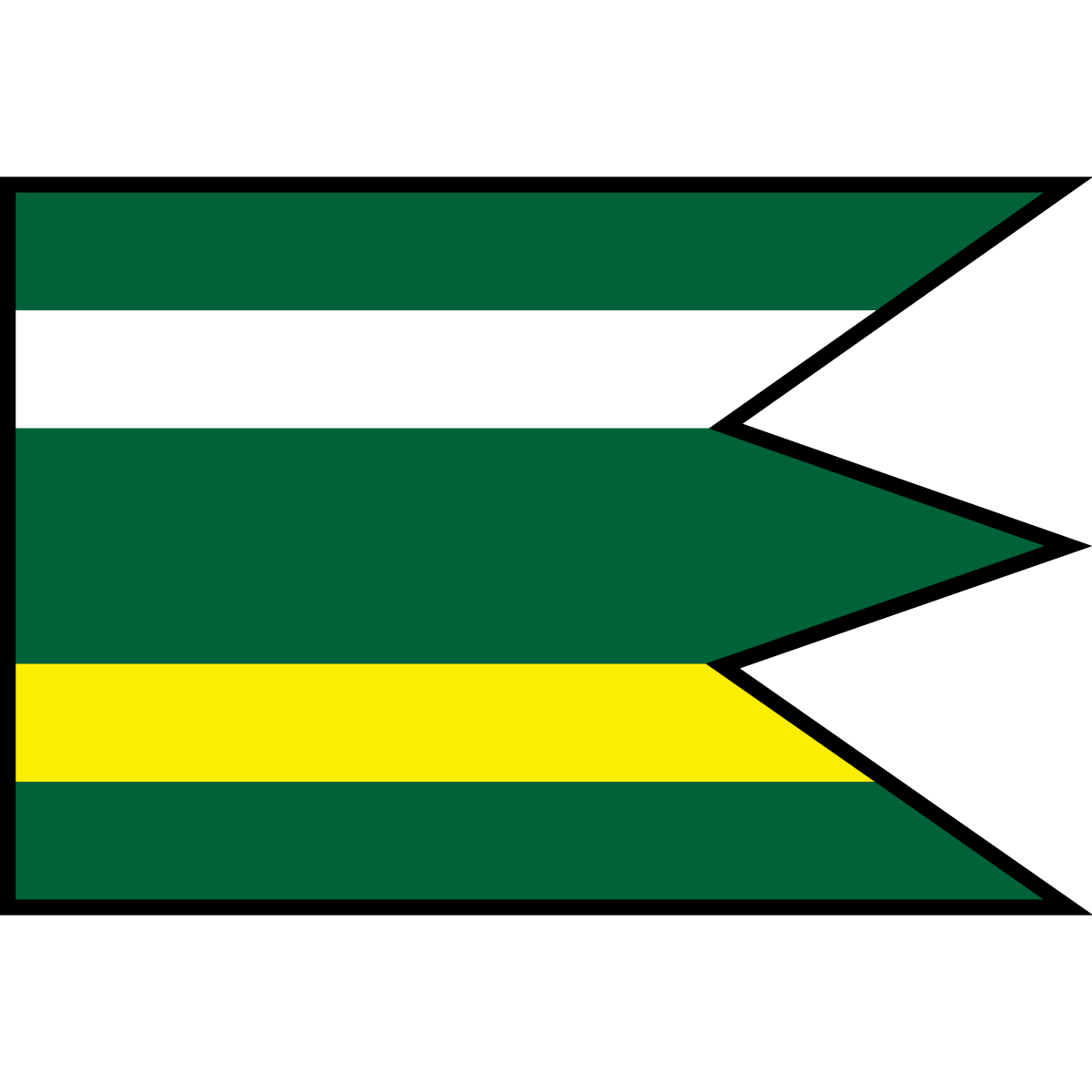 Flag of Dukovce, Region of Prešov
