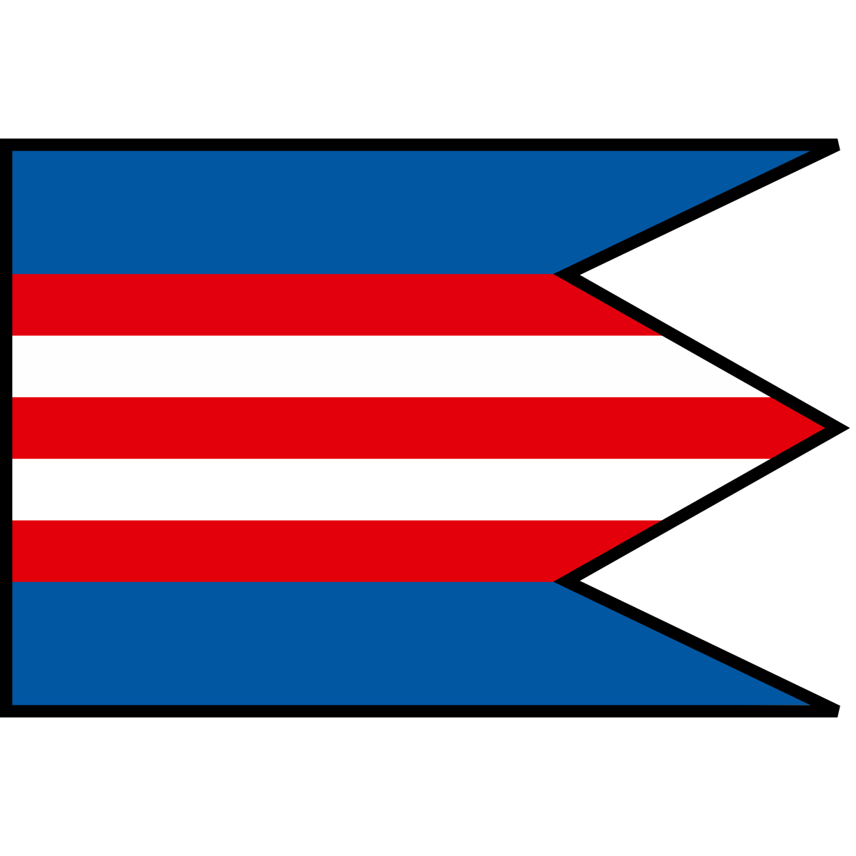Flag of Duľov, Region of Žilina