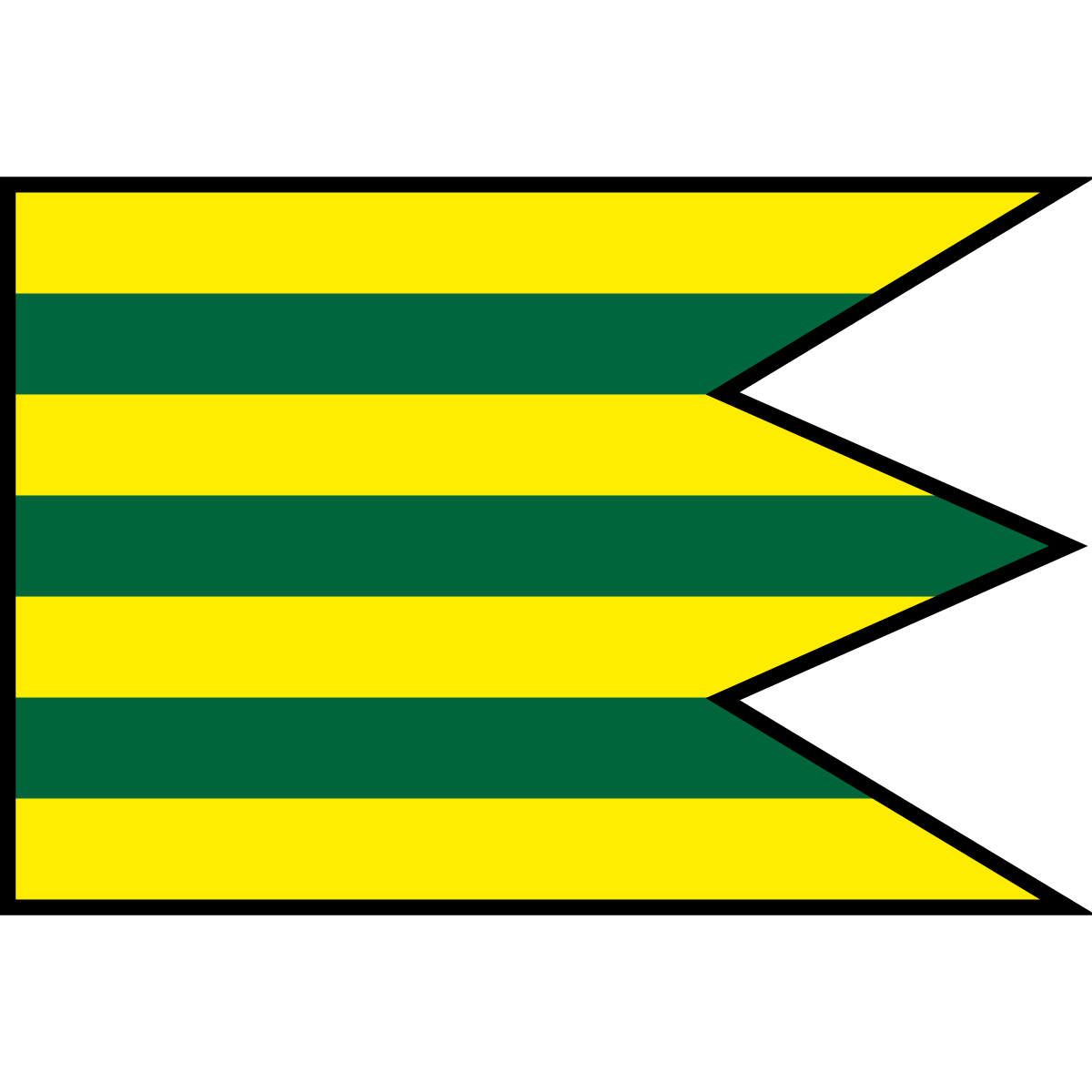 Flag of Dulovo, Region of Banská Bystrica