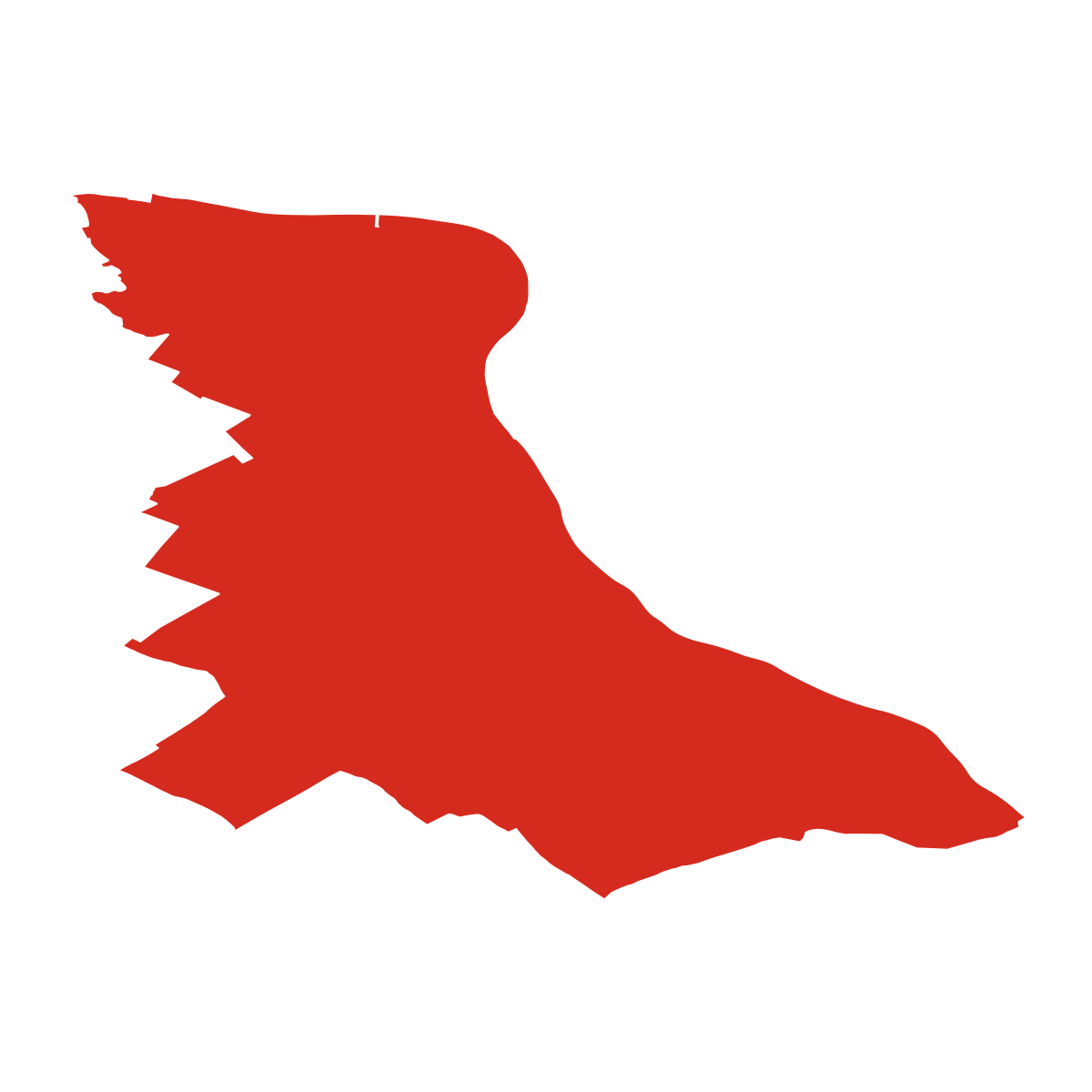 Dvory city boundary