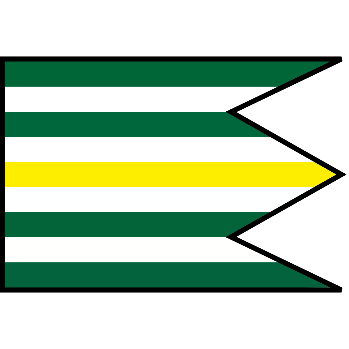 Flag of Farná, Region of Nitra