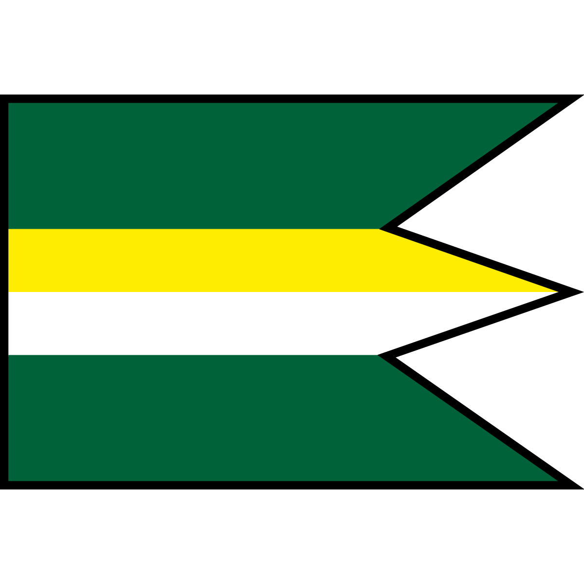 Flag of Fričkovce, Region of Prešov