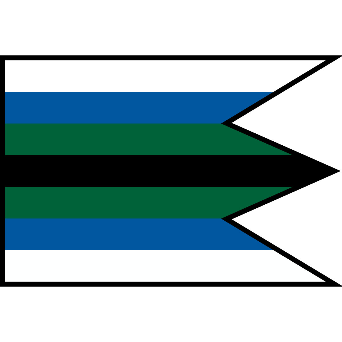 Flag of Furmanec, Region of Prešov
