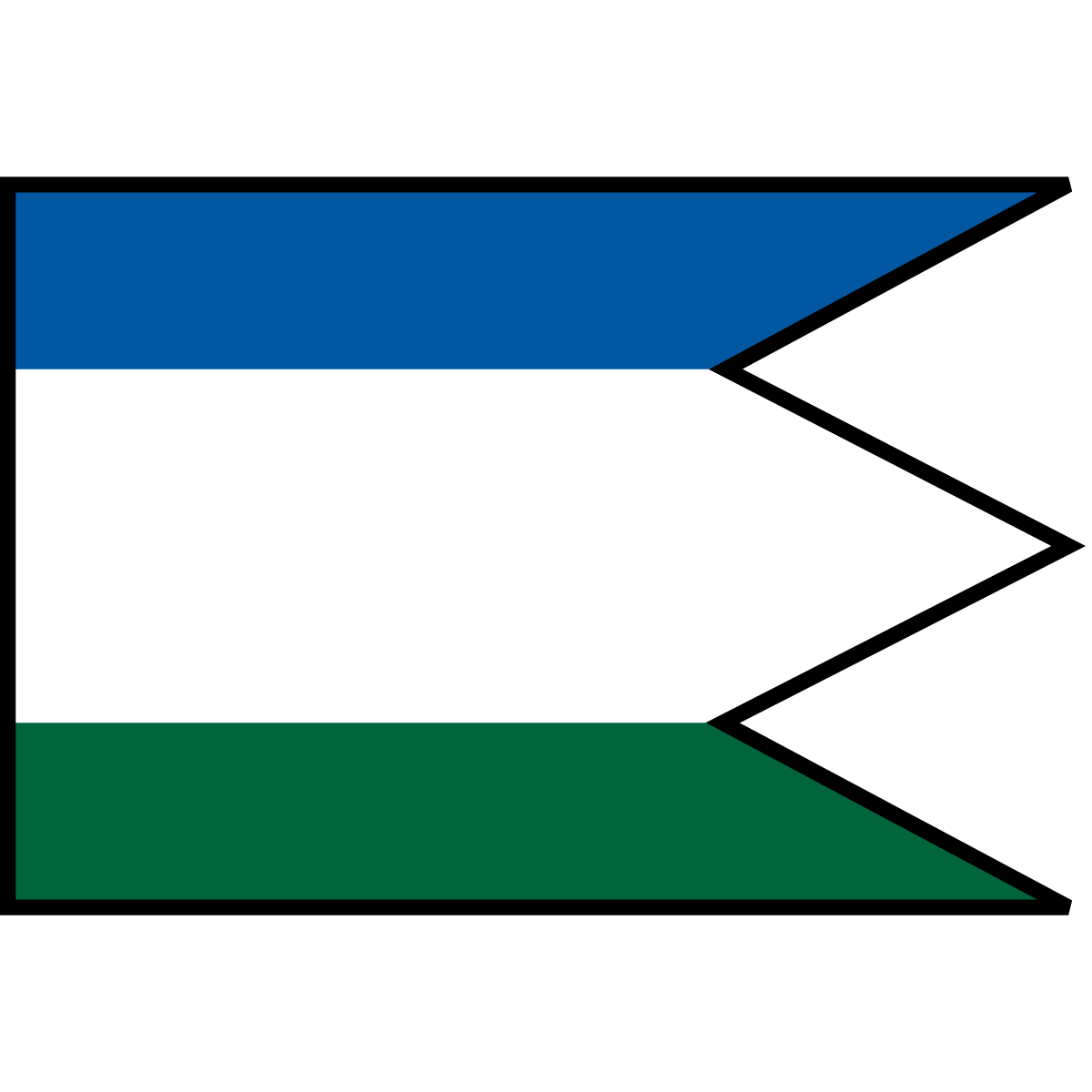 Flag of Gemerská Poloma, Region of Košice