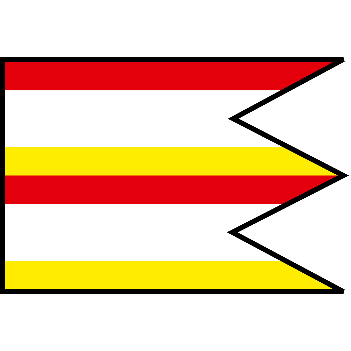 Flag of Gemerský Sad, Region of Banská Bystrica