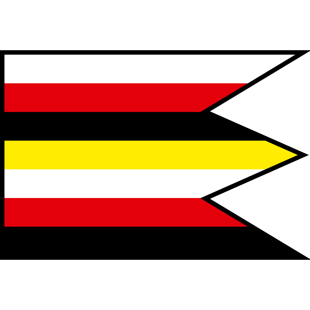 Flag of Girovce, Region of Prešov