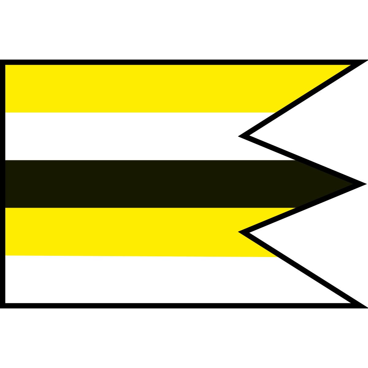 Flag of Gočaltovo, Region of Košice