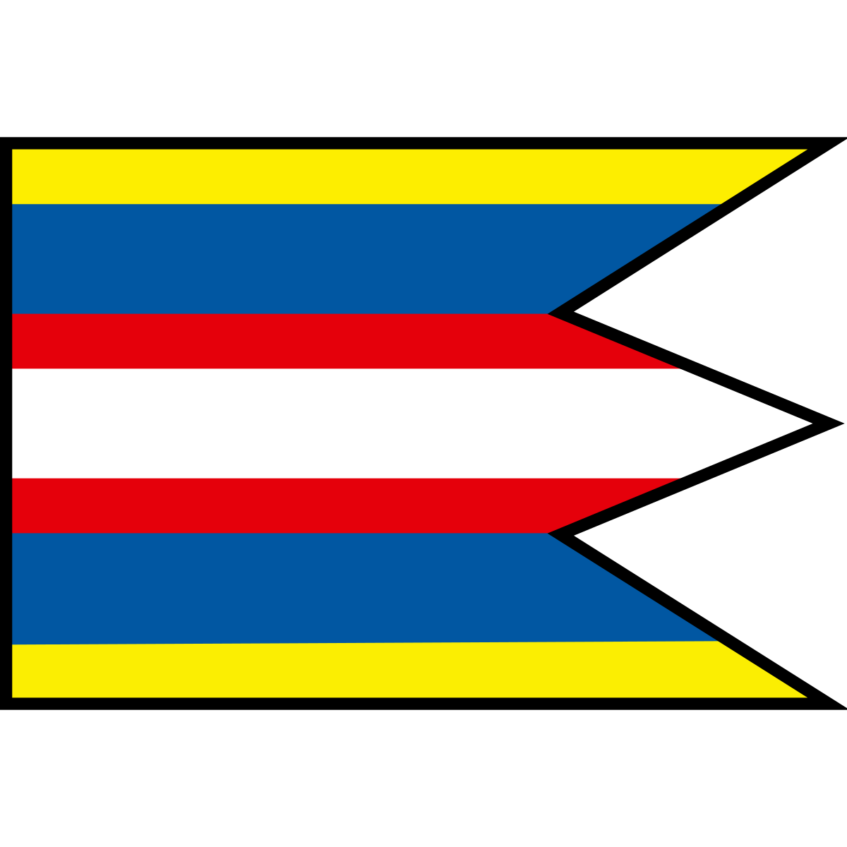 Flag of Granč-Petrovce, Region of Prešov