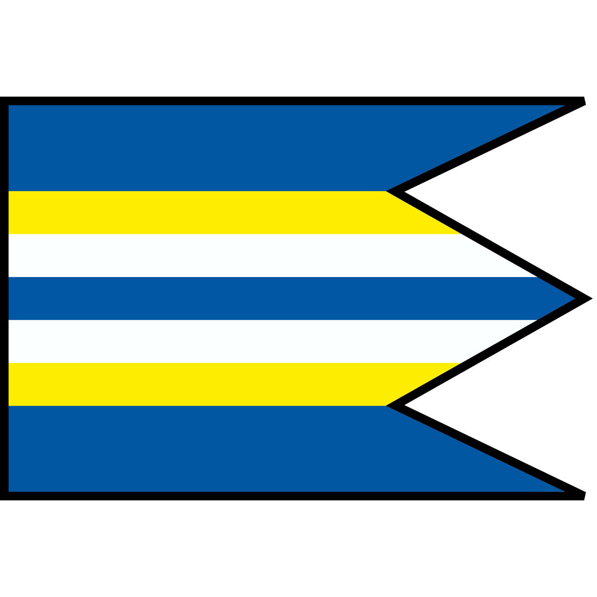 Flag of Gregorova Vieska, Region of Banská Bystrica