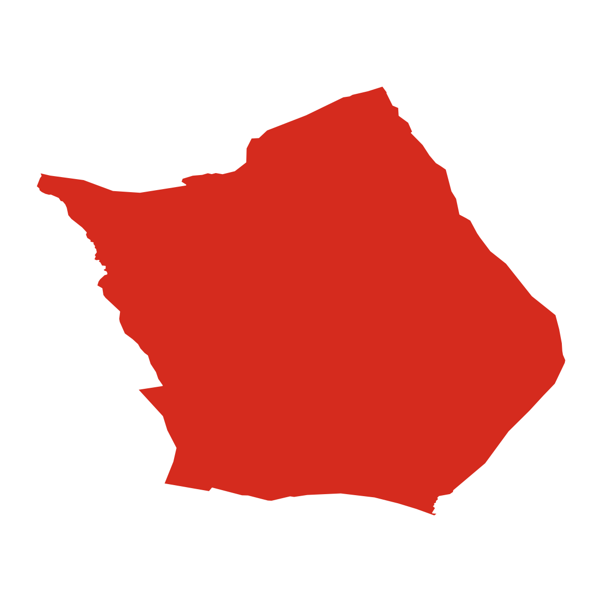 Gribov city boundary