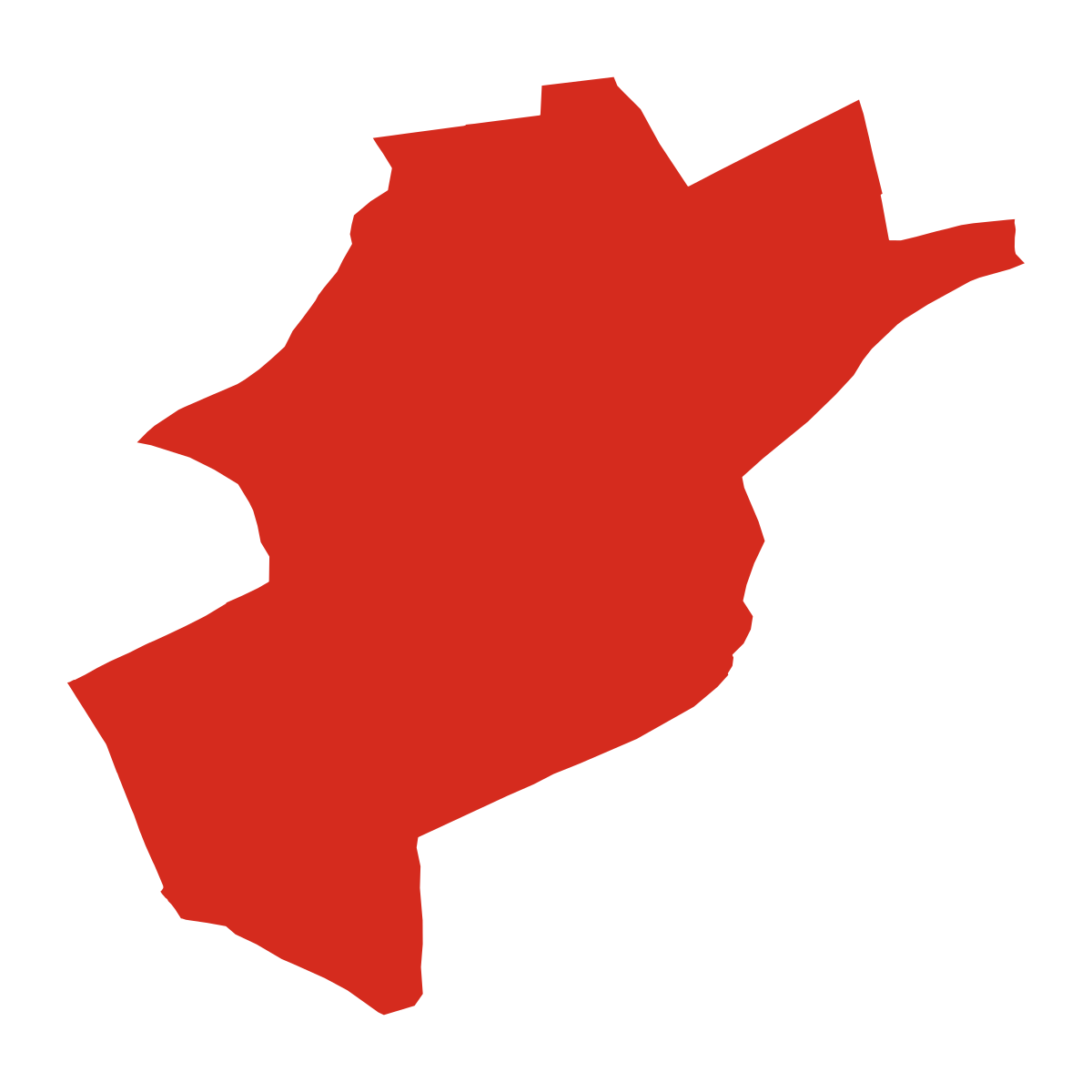 Hájske city boundary