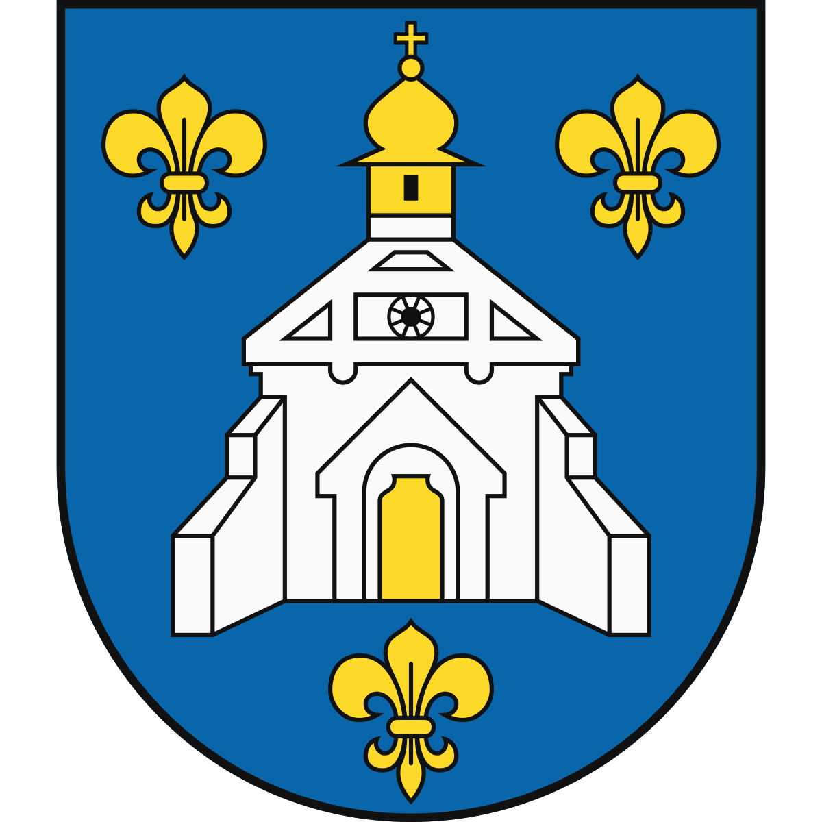Coat of arms of Haláčovce, Region of Trenčín