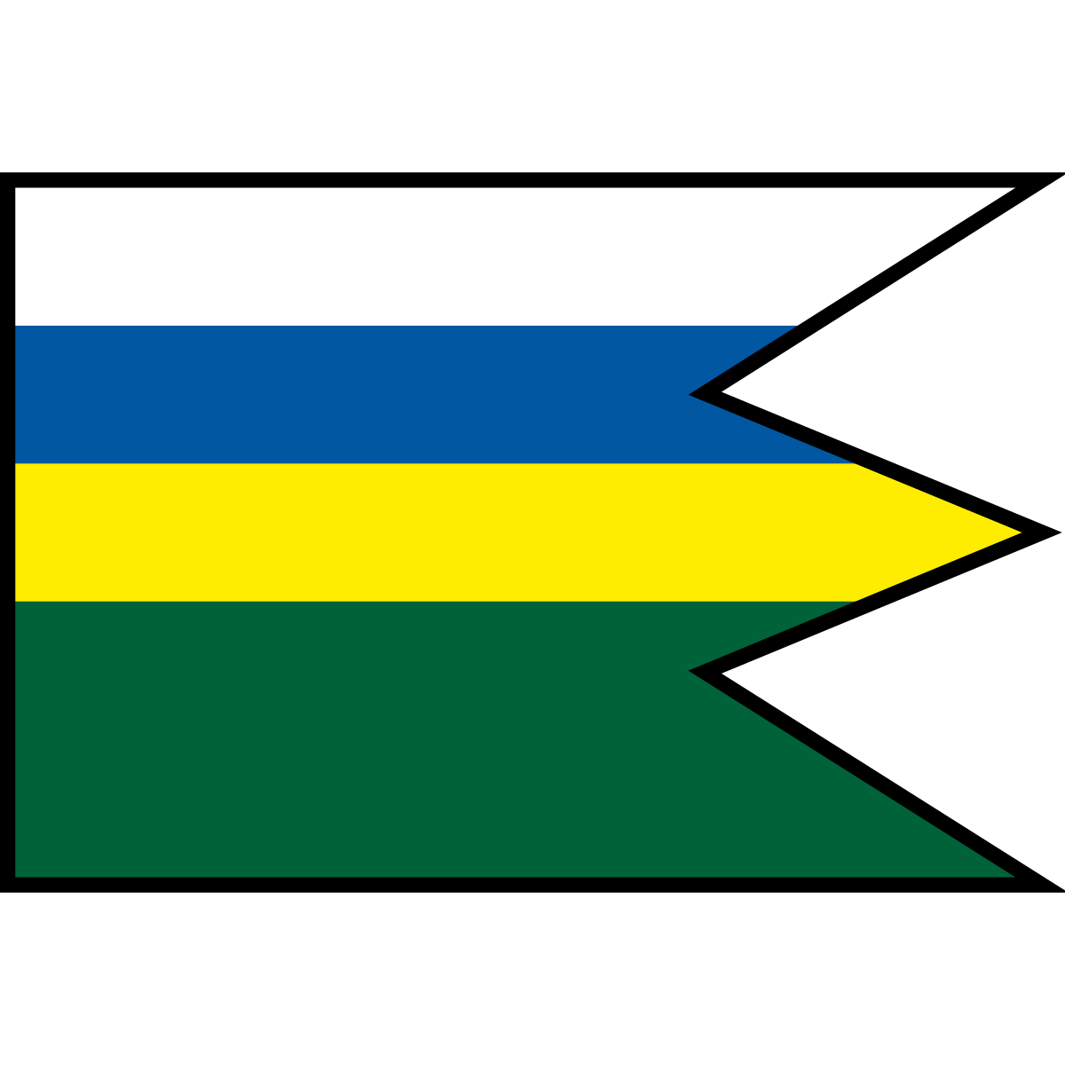 Flag of Haligovce, Region of Prešov