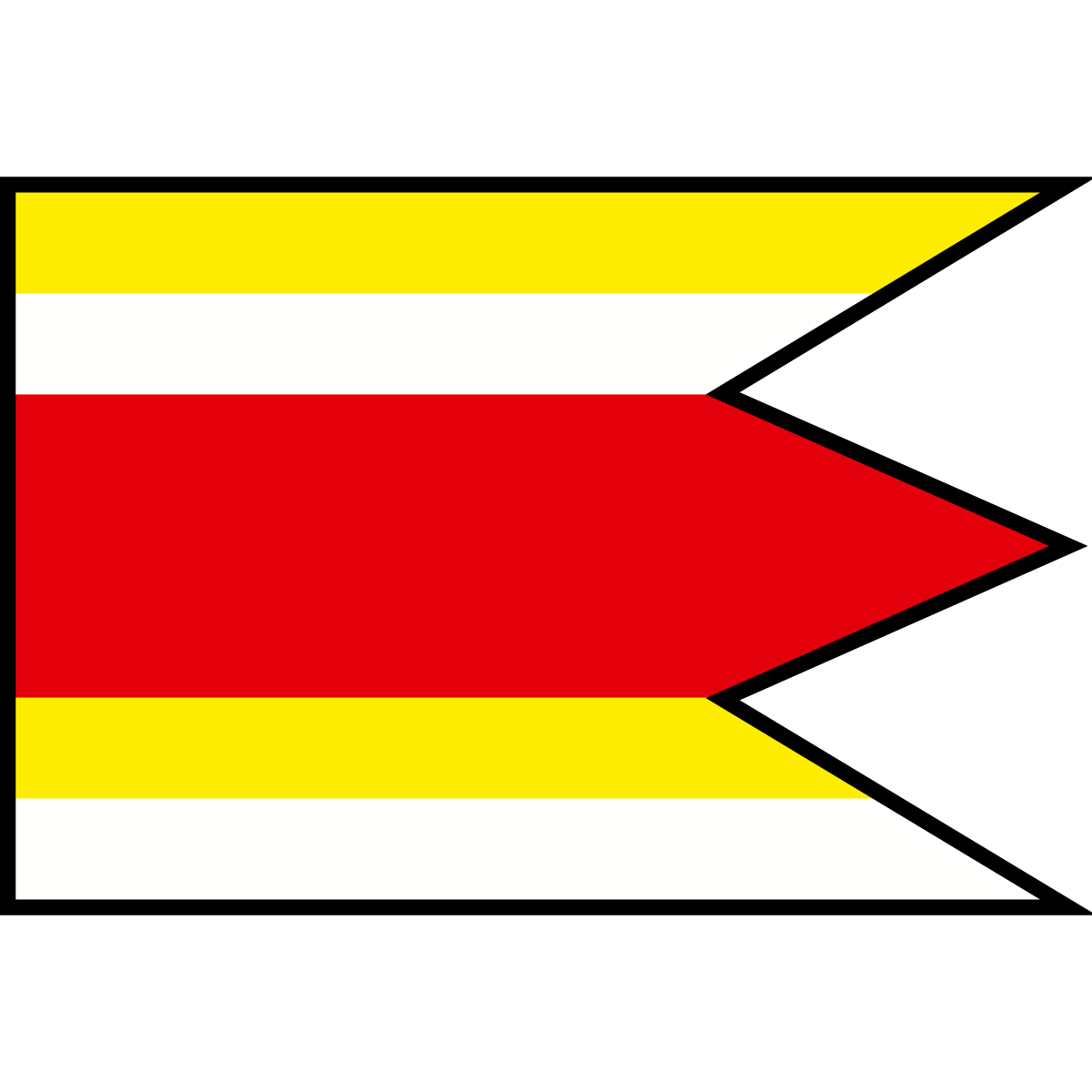 Flag of Harakovce, Region of Prešov