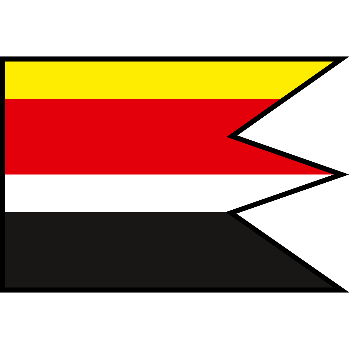 Flag of Havranec, Region of Prešov