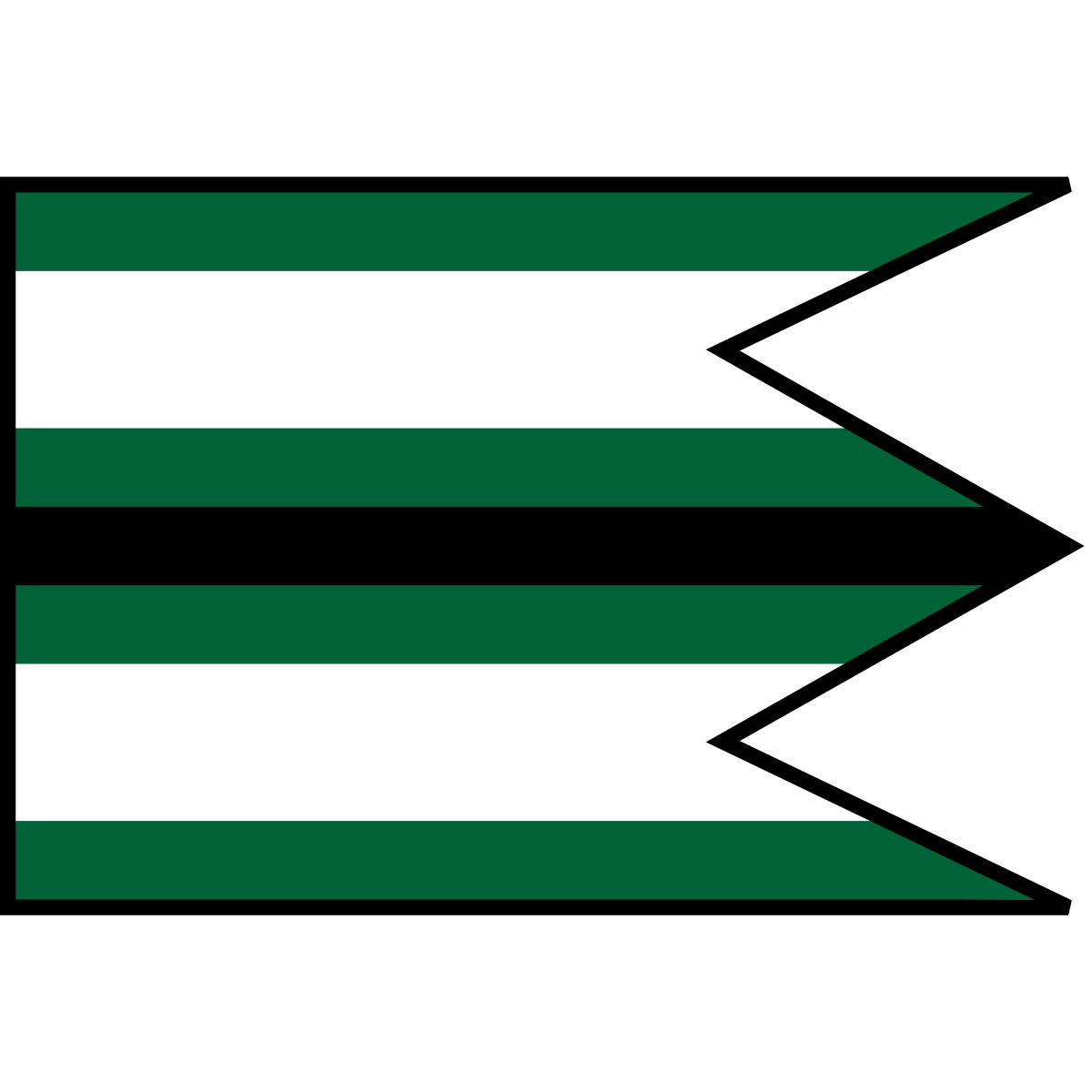 Flag of Henclová, Region of Košice