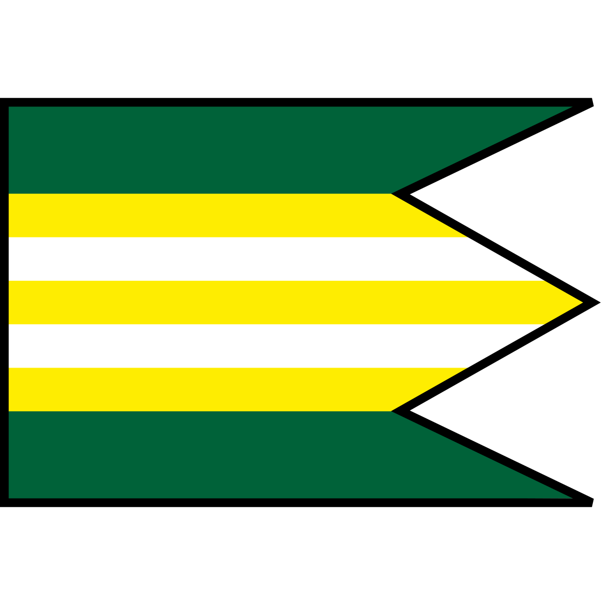 Flag of Hermanovce, Region of Prešov