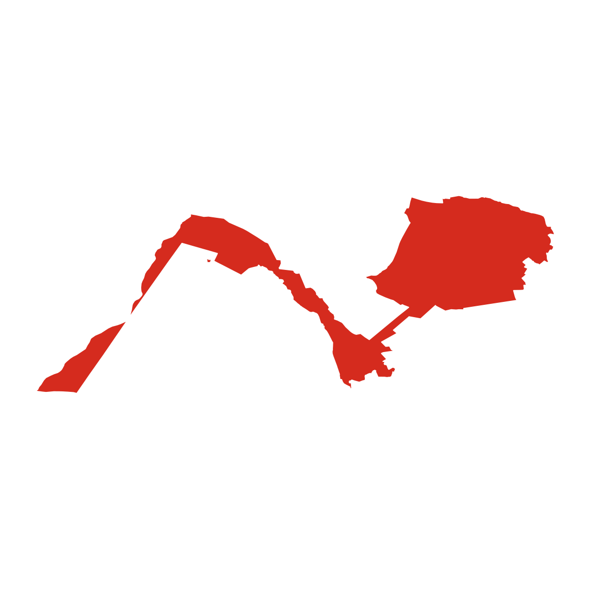 Hlboké city boundary