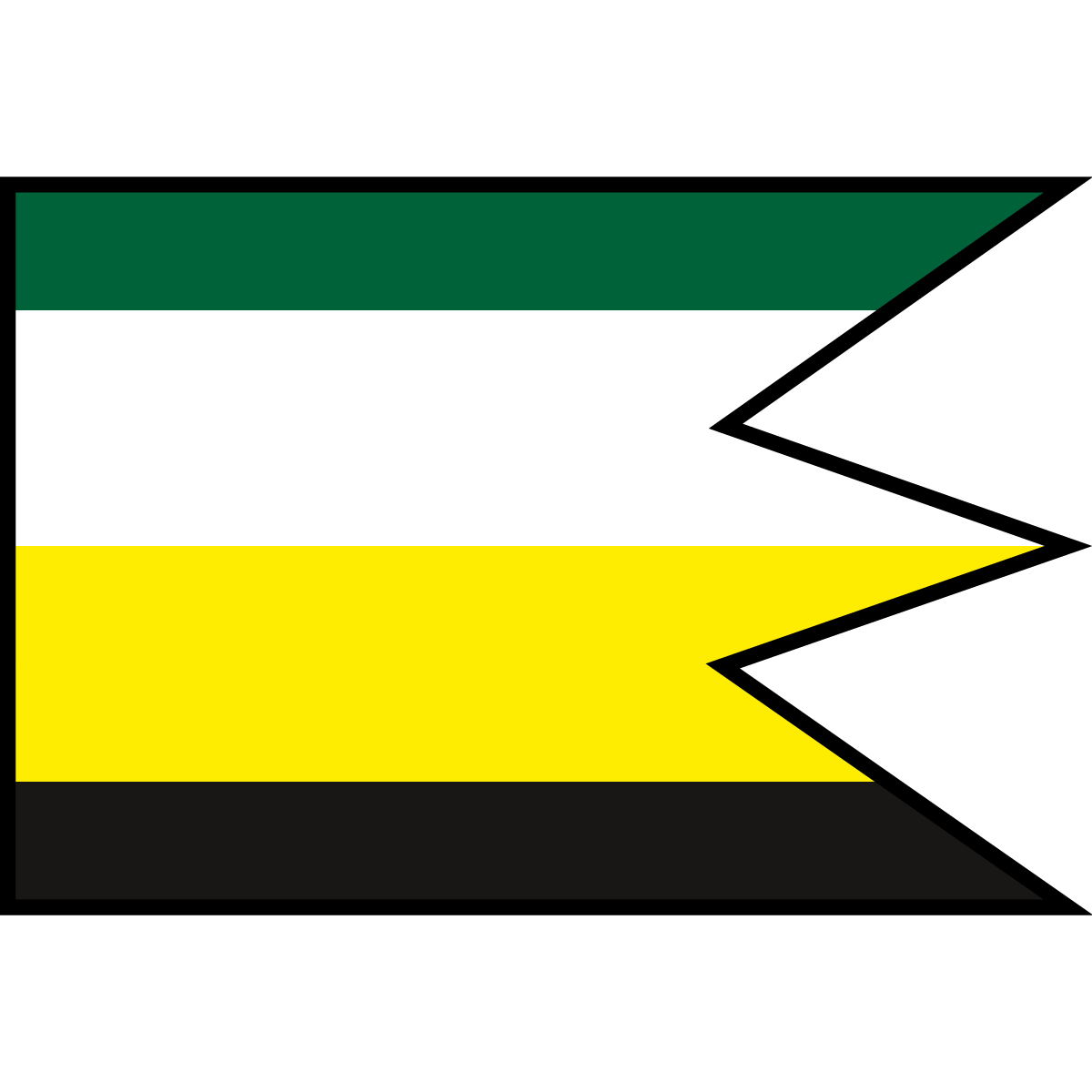 Flag of Hnilčík, Region of Košice