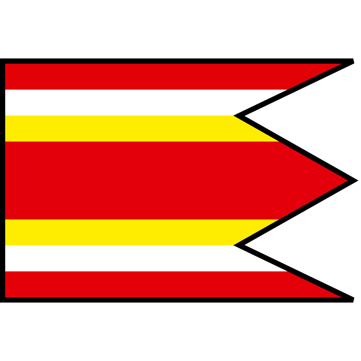 Flag of Hodejovec, Region of Banská Bystrica