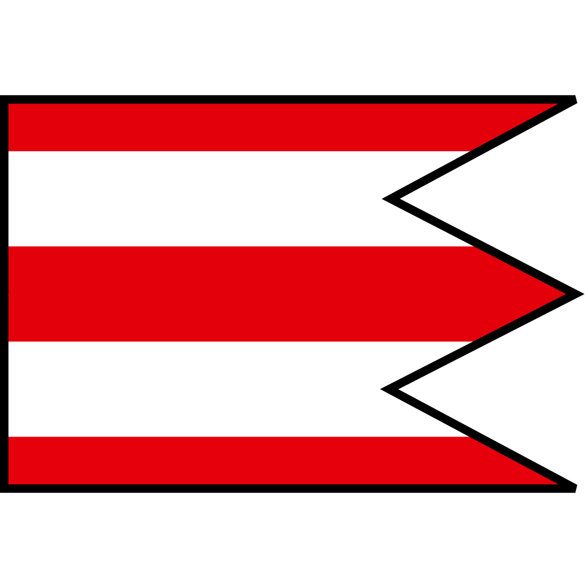 Flag of Hodruša-Hámre, Region of Banská Bystrica
