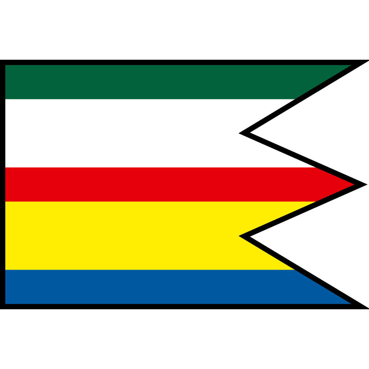Flag of Holiare, Region of Nitra