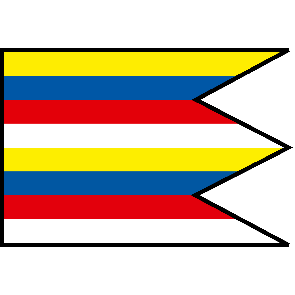 Flag of Holiša, Region of Banská Bystrica