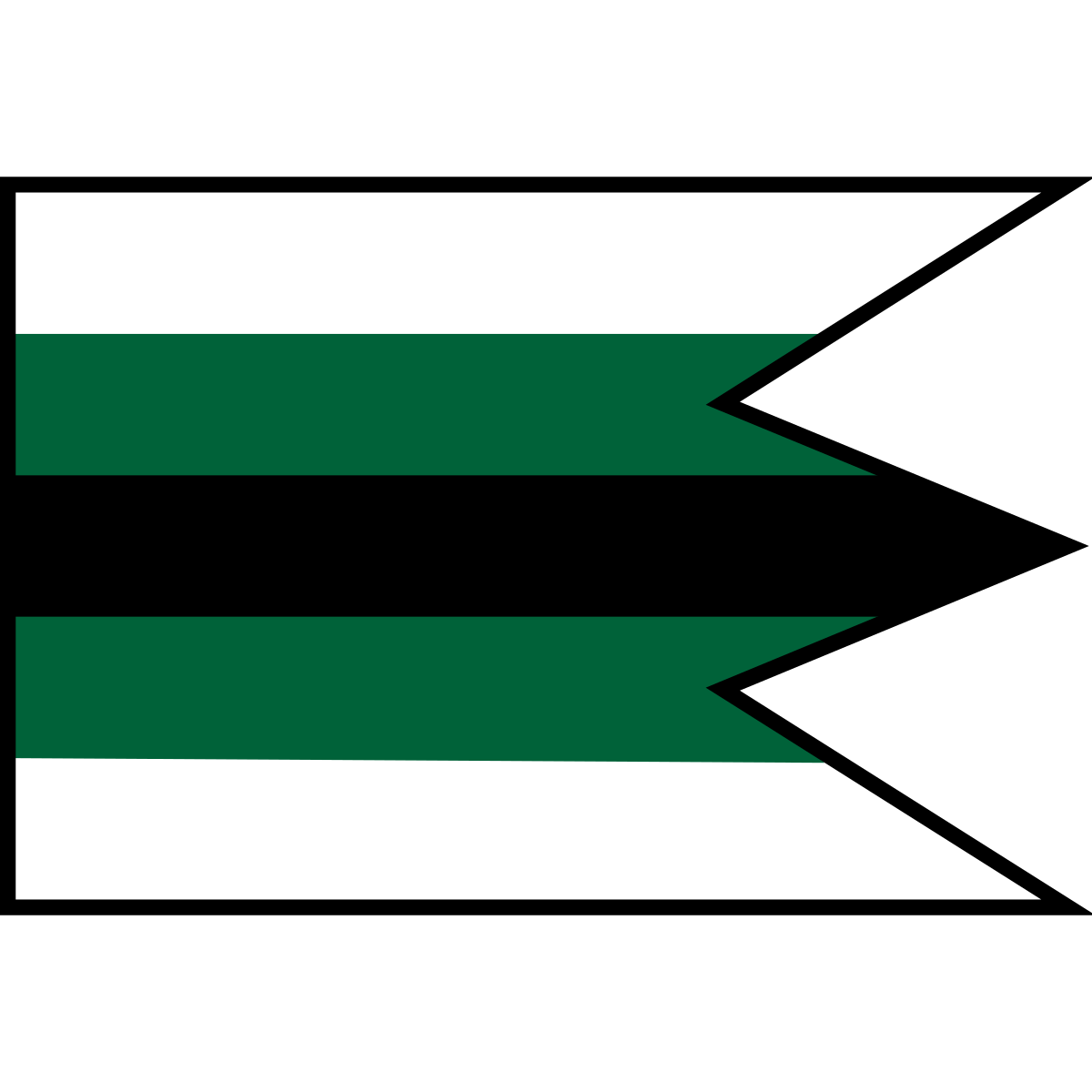 Flag of Hôrky, Region of Žilina