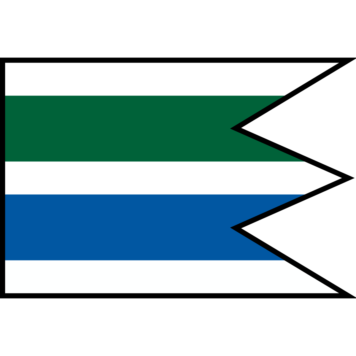 Flag of Horná Strehová, Region of Banská Bystrica