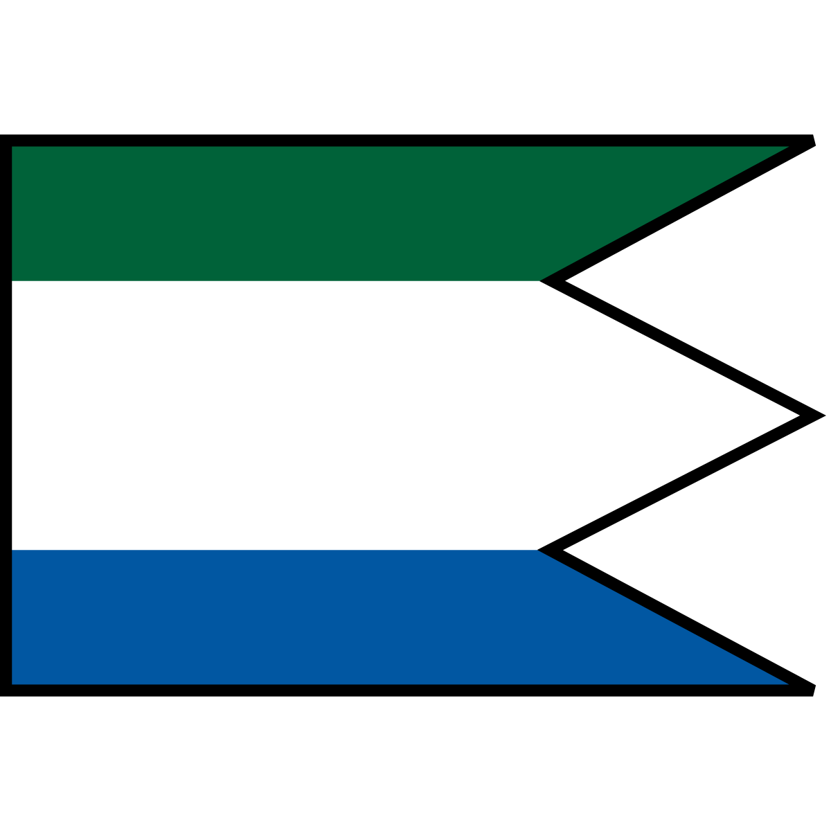 Flag of Horné Breziny, Region of Banská Bystrica