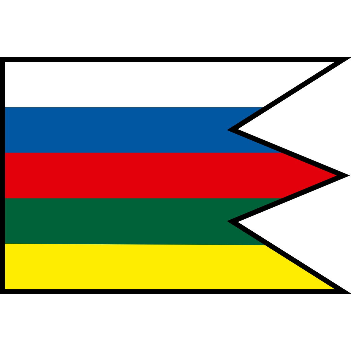 Flag of Horné Hámre, Region of Banská Bystrica