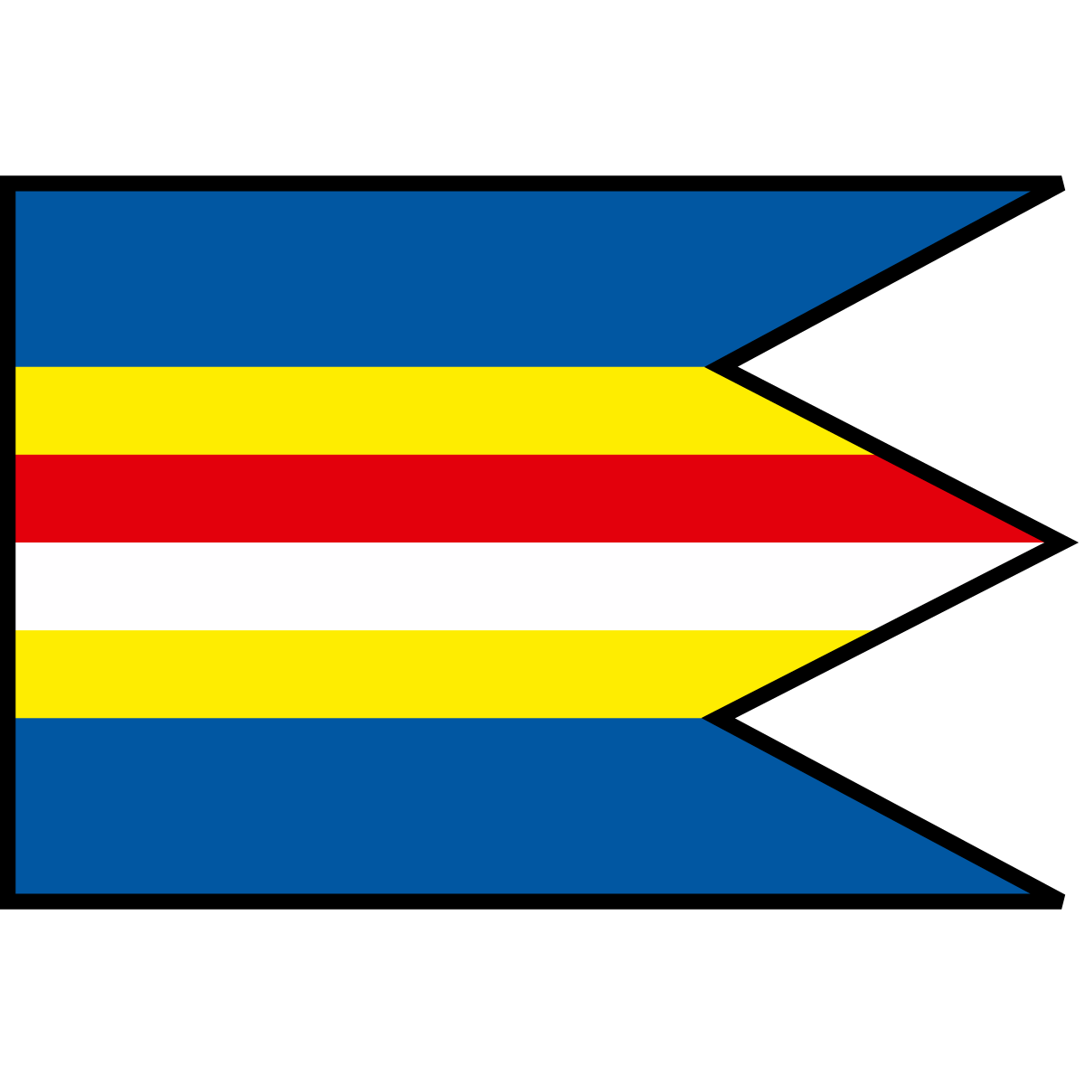 Vlajka mesta Horné Kúty, Trenčiansky kraj