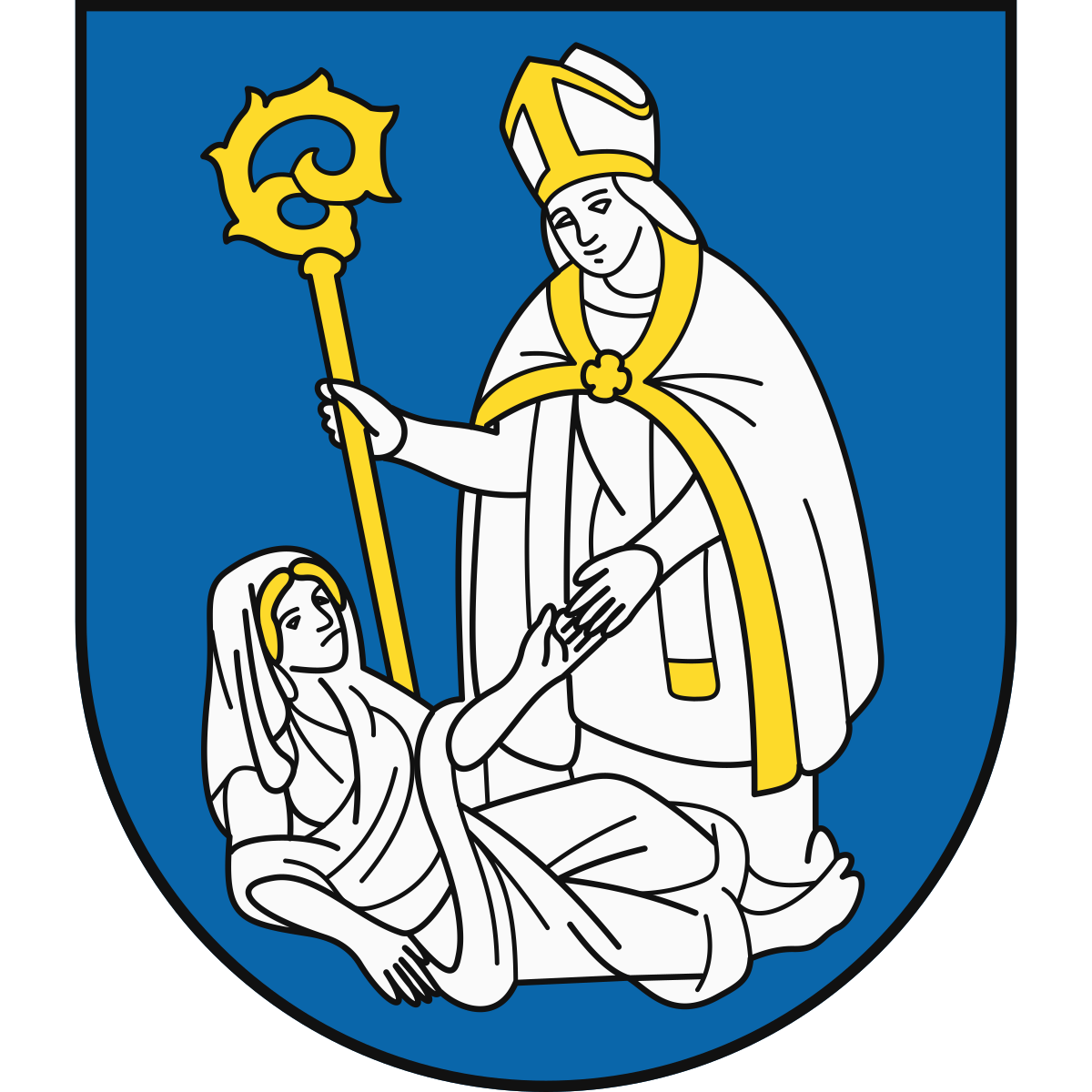 Coat of arms of Horné Lelovce, Region of Trenčín