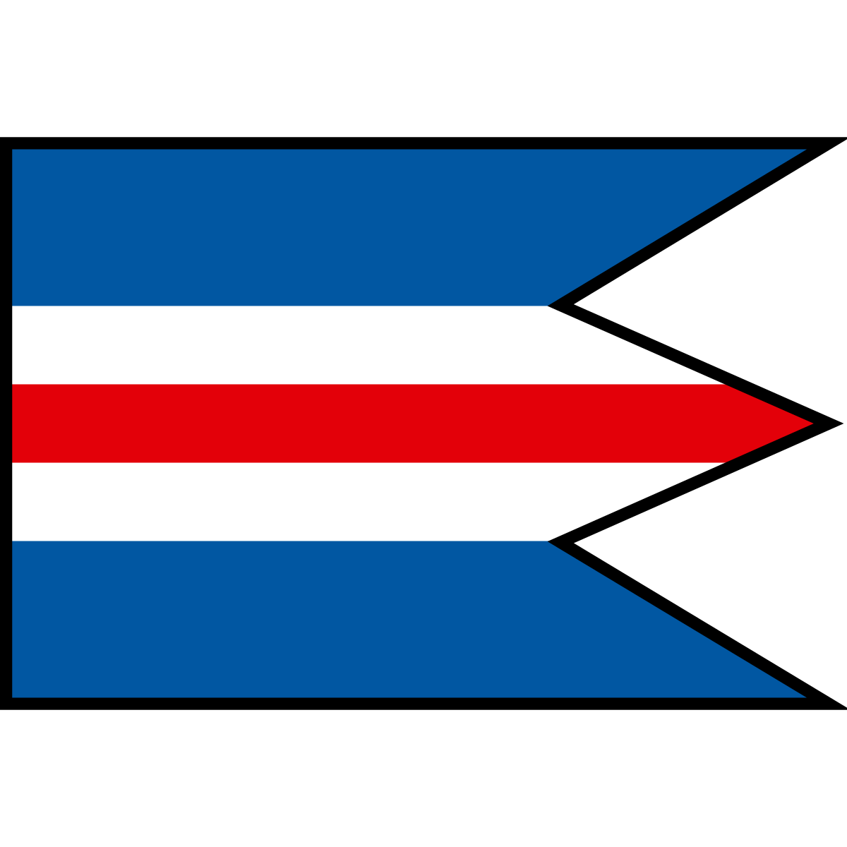 Flag of Horné Plachtince, Region of Banská Bystrica