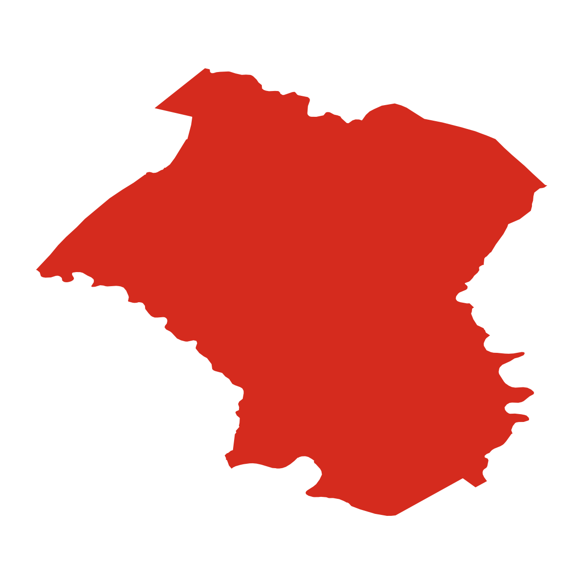 Horné Saliby city boundary