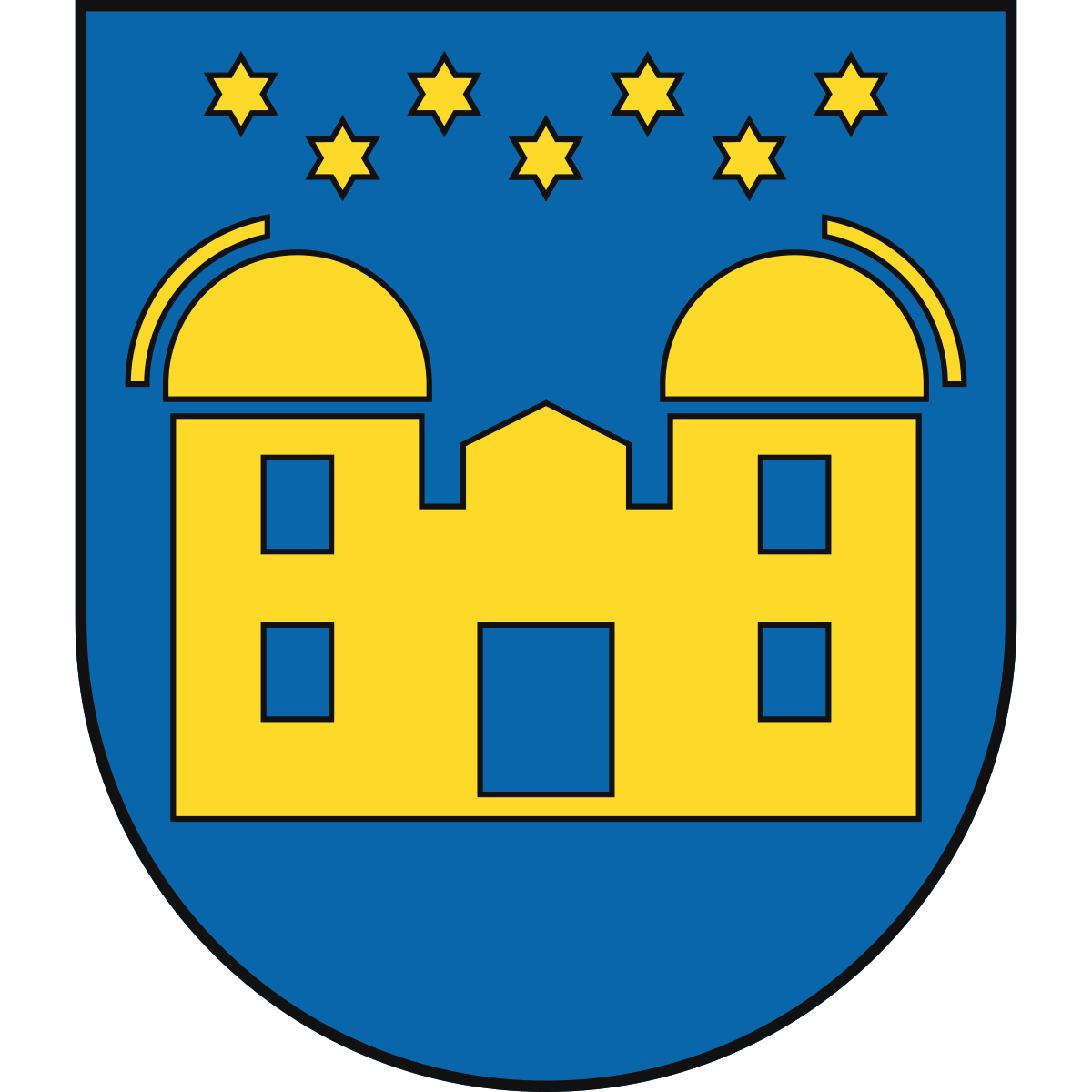 Coat of arms of Horný Bacher, Region of Nitra