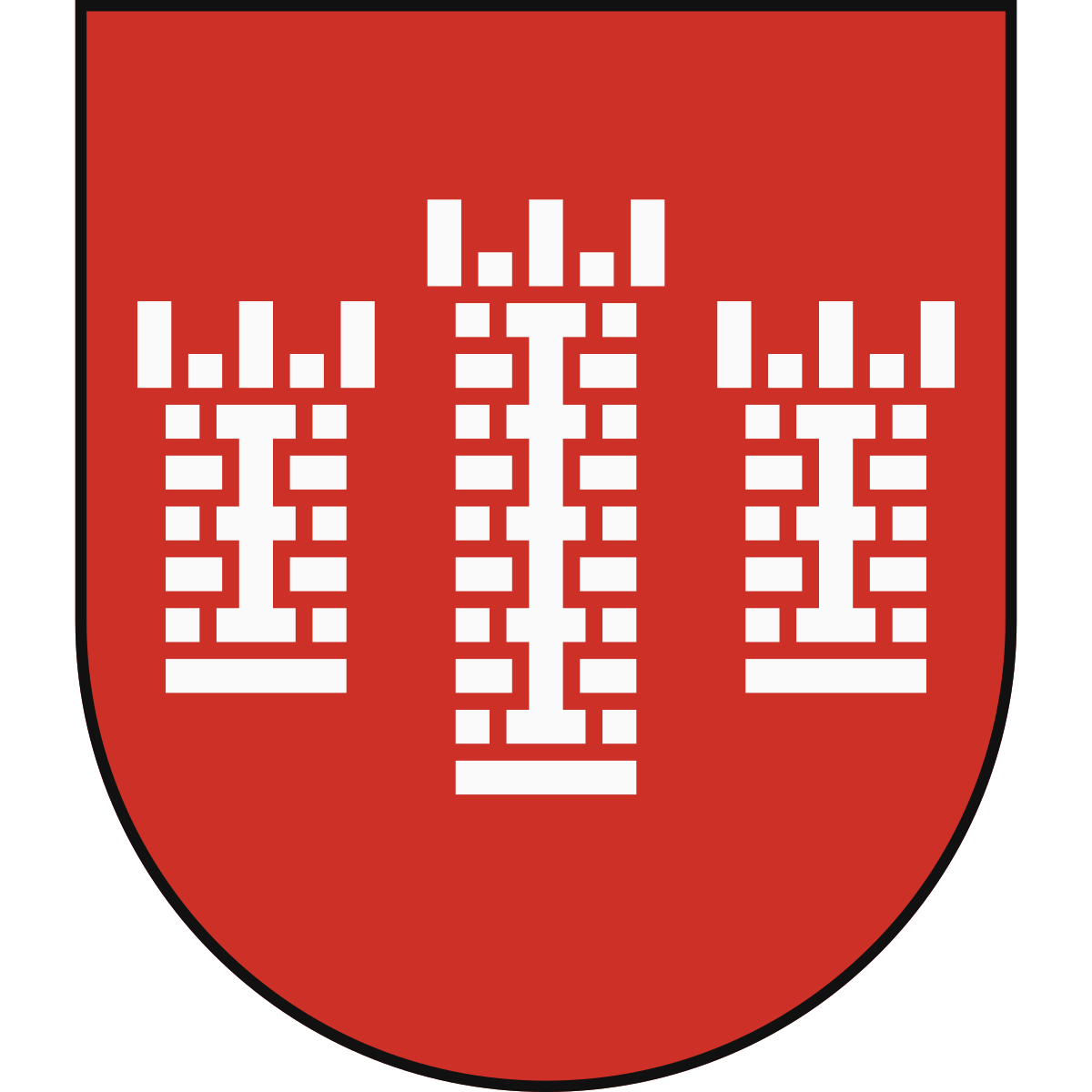 Coat of arms of Horný Milochov, Region of Trenčín