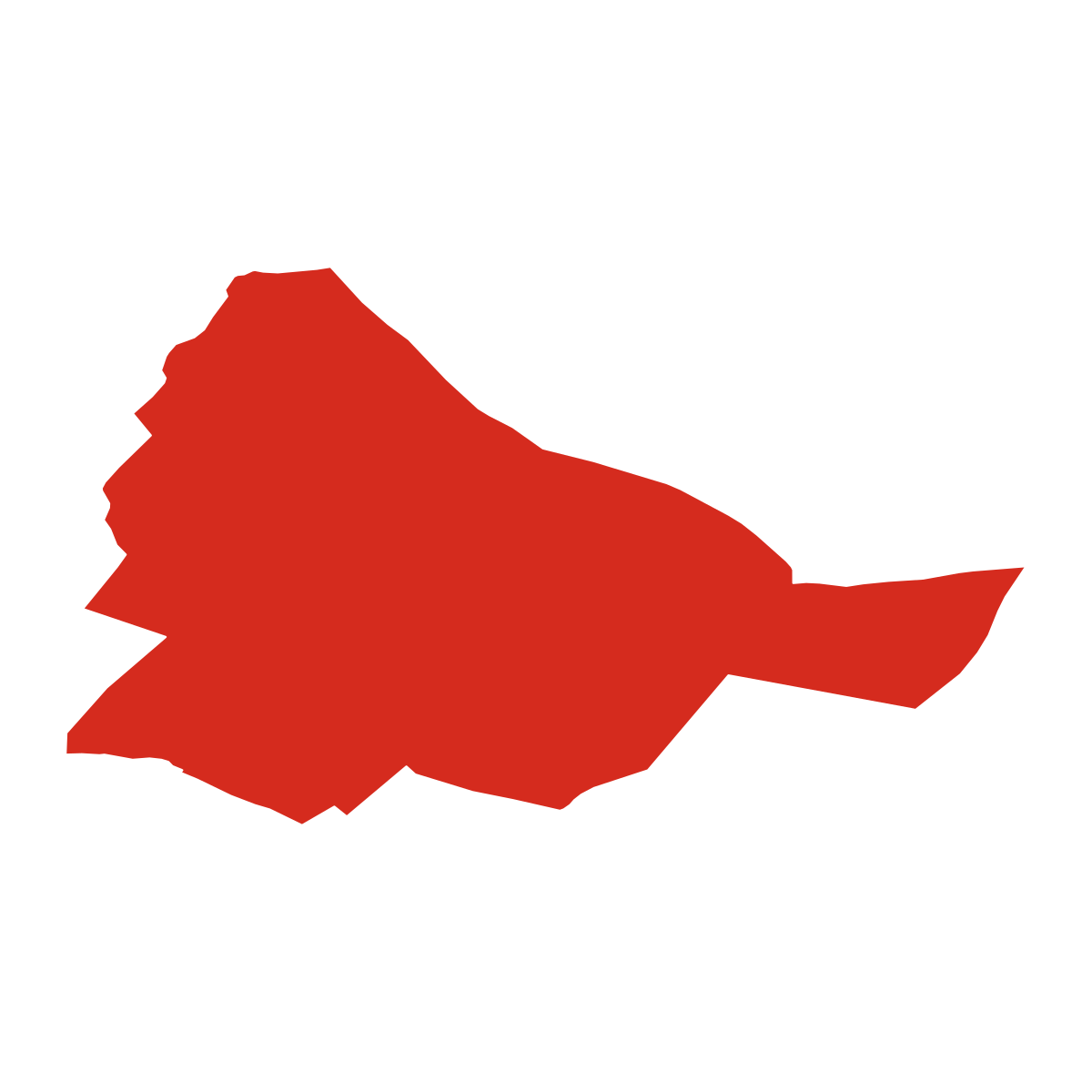 Horný Pial city boundary