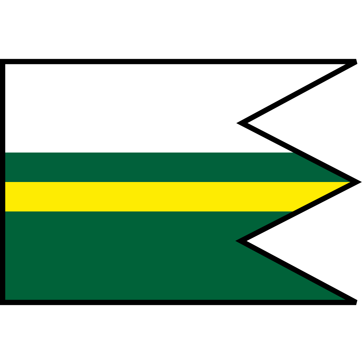 Flag of Horný Pial, Region of Nitra
